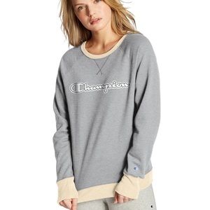 Champion Appliqué Sweatshirt Women’s size XL